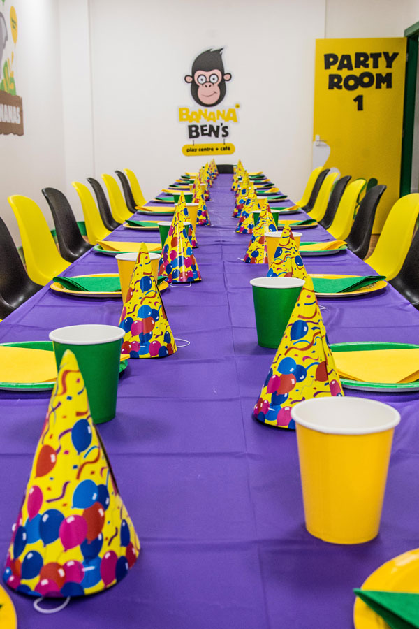 Children’s birthday party room in Flint